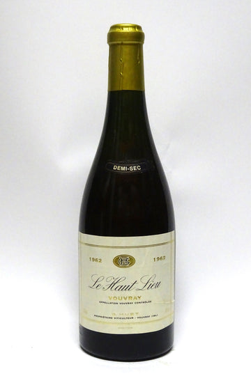 Huet 1962 Vouvray Le Haut Lieu Demi-Sec